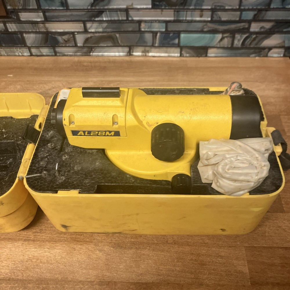 Spectra Precision AL28M Survey Construction Auto Level with Hard Case  Untested