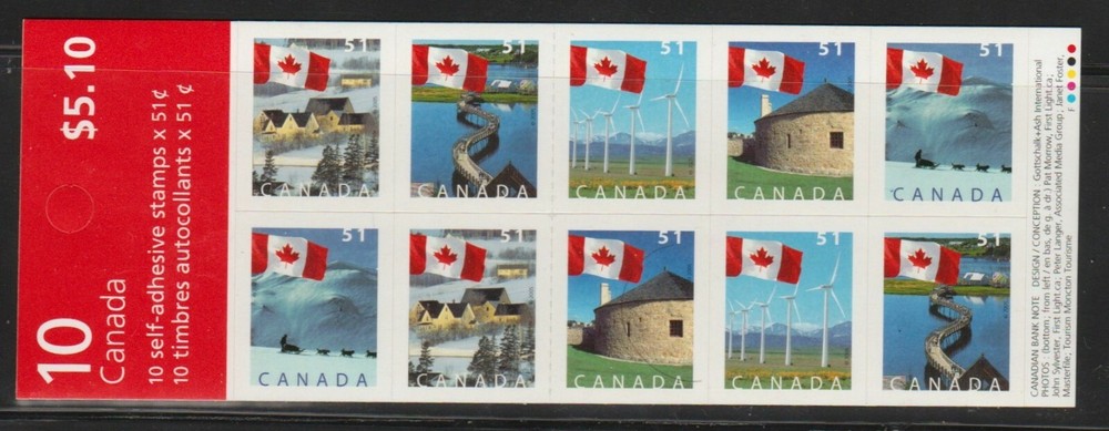 CANADA   2005  #2139a  Flags  MNH