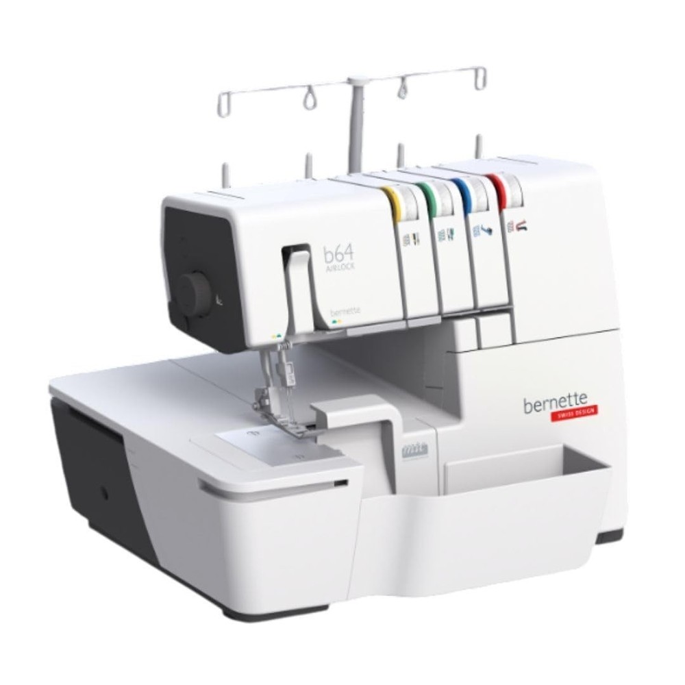 Bernette B64 Airlock Overlocker Sewing Machine with Automatic Air Threader