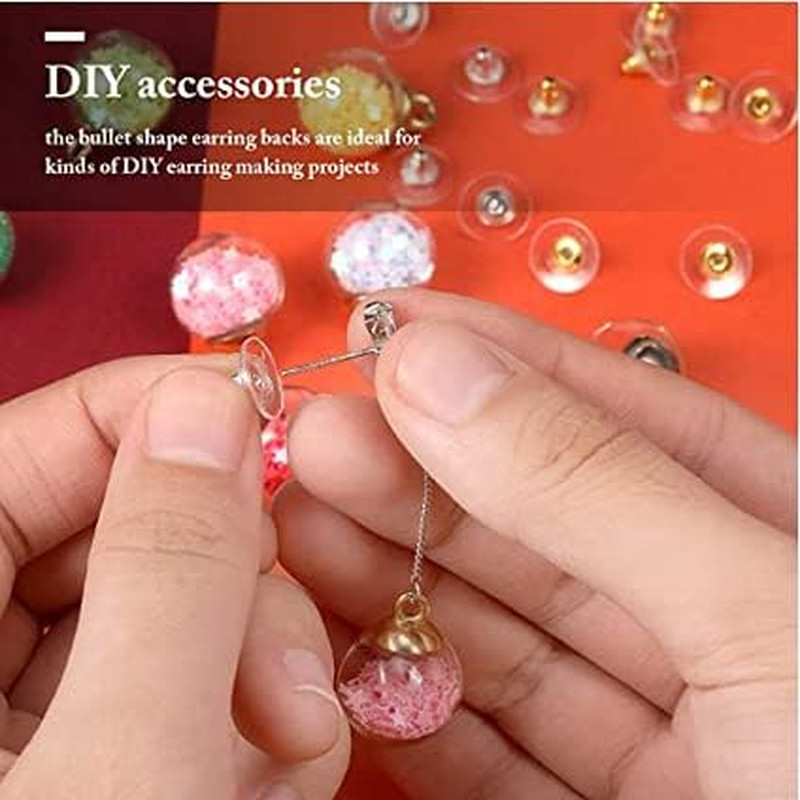 Earring Backs-Earring Backs for Droopy Ears/Studs/Heavy Earring -100pcs Earring