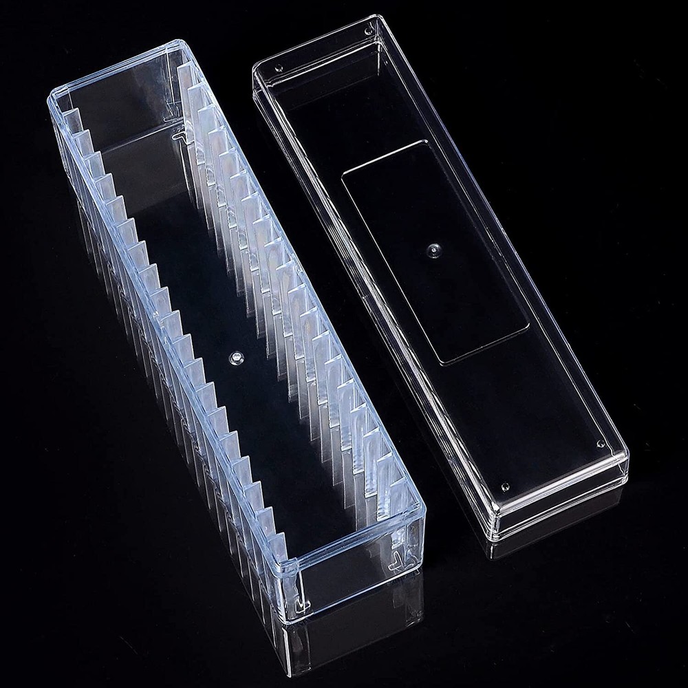 4PC Transparent PC Coin Storage Box 20 Slab Coin Holder for PCGS NGC PCCB PMGab