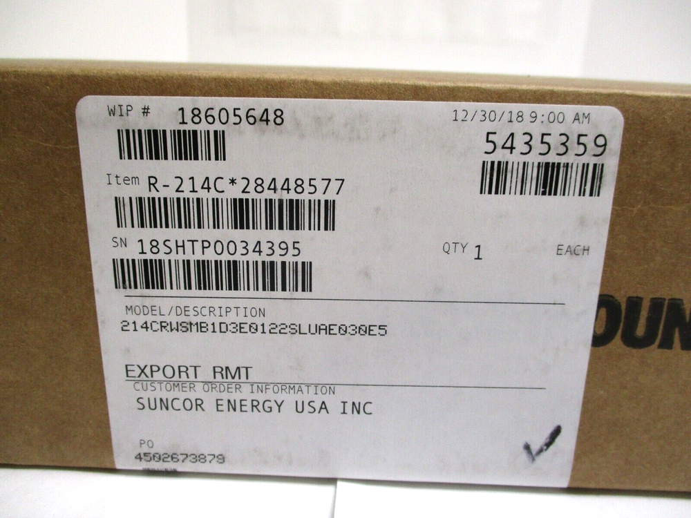 ROSEMOUNT SENSOR PROBE , 214CRWSMB1D3E0122SLUAE030E5