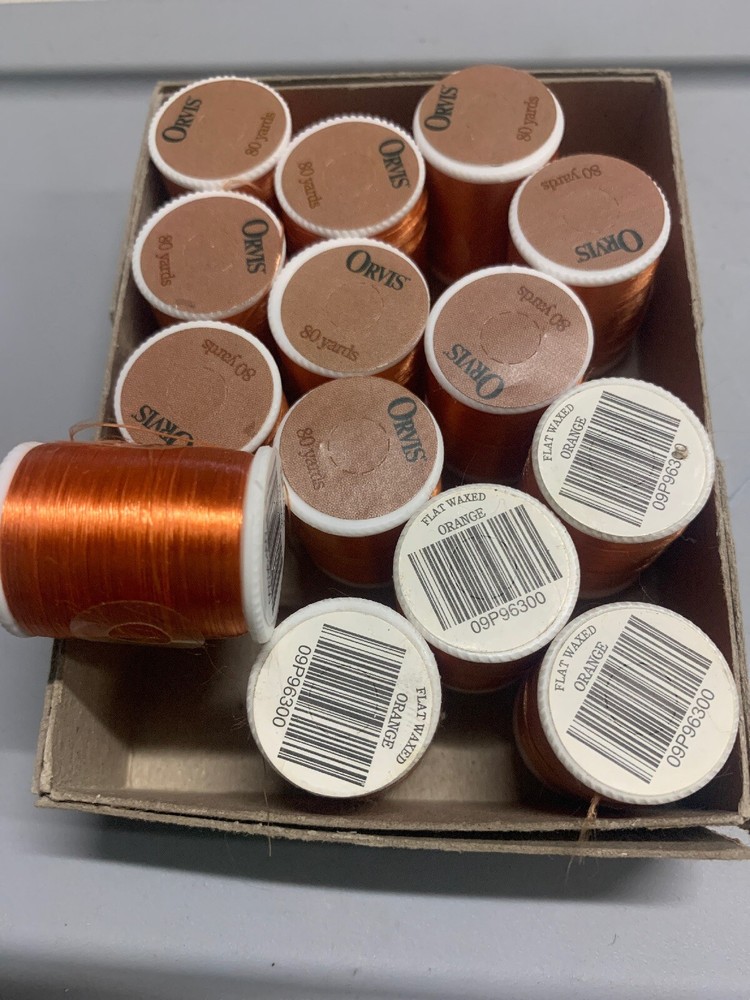 Orvis Fly Tying Thread 80yd Orange