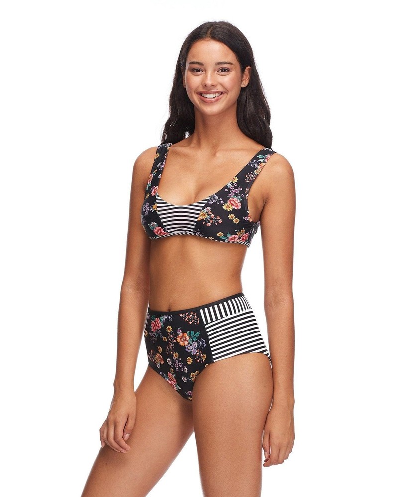 Eidon Pixie Hailey High Waist Bikini Bottom
