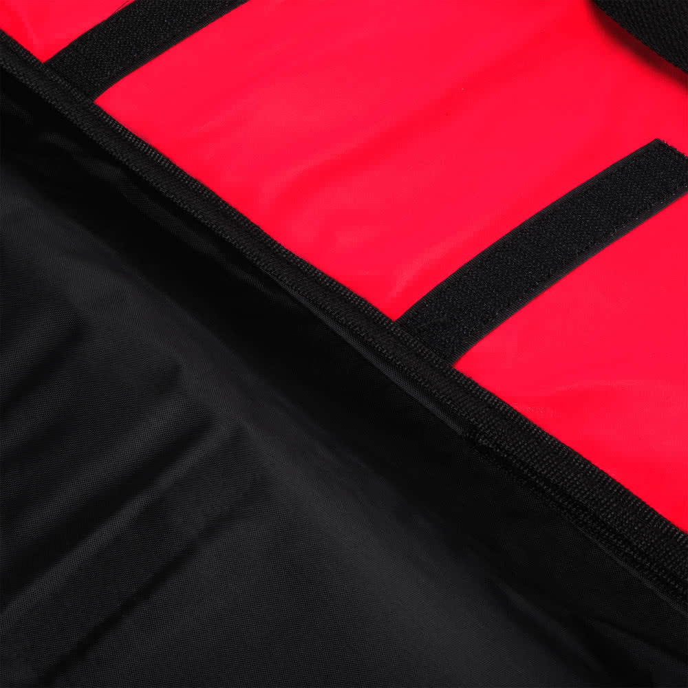 6 PACK 20" x 20" x 12" Red Vinyl Insulated 16" & 18" Pizza Food Delivery Bag