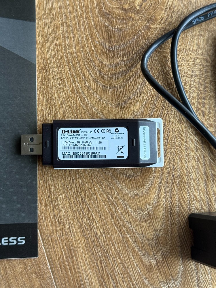 D-Link Wireless-N USB 2.0 RangeBooster Adapter Tested Works