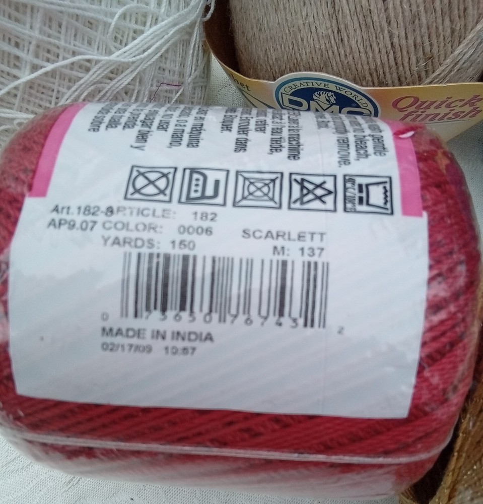 Senso Crochet Thread 6 New one open