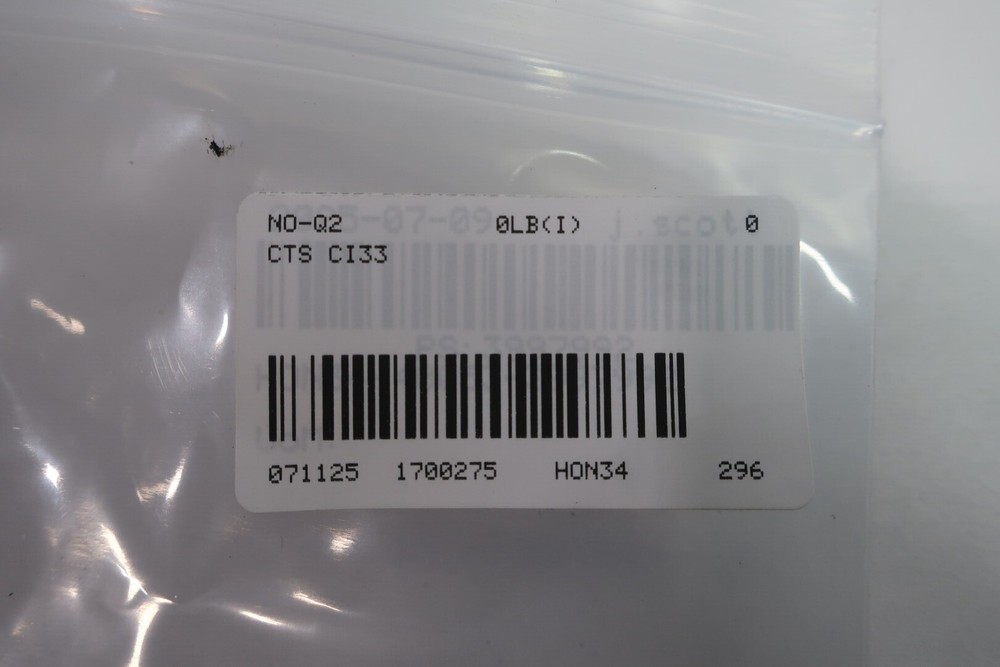 Cts CI33 Air Actuated Internal Connector