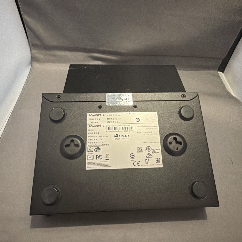 2 SonicWALL TZ300 Firewall Appliance APL28-0B4 Untested No Plug