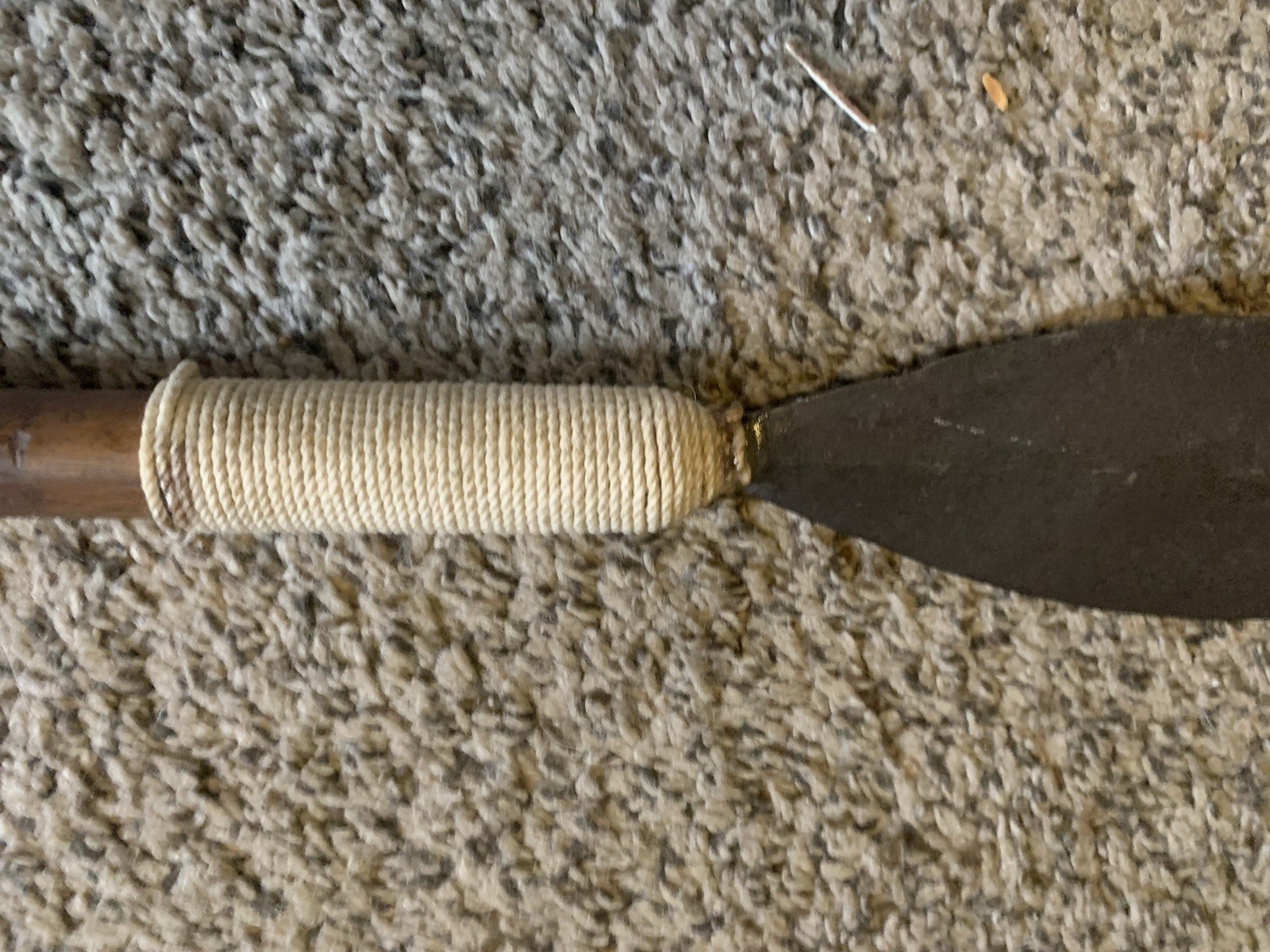 Antique Maasai Hunting Spear . 45inches