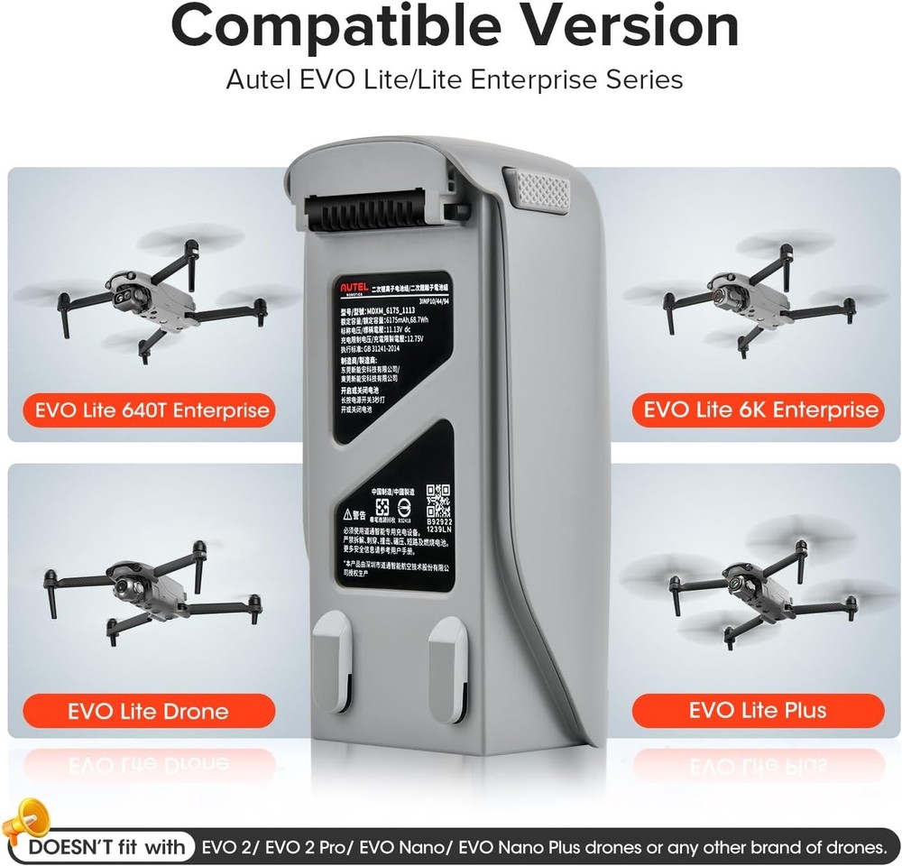 Original Autel Robotics EVO Lite Series Battery