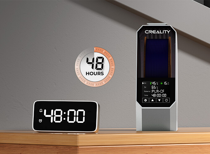 Creality Space π Dryer Quick dry adjustable temp Dec 11 launch stylish design