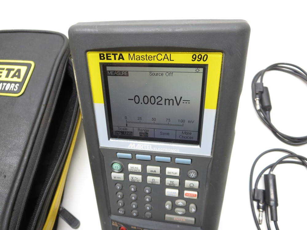 Fluke Corp. Beta MasterCal 990 Process Calibrator with HART (Equals Fluke 744)