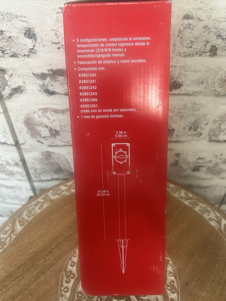 NEW Portfolio Photocell Sensor Controller with Timer 60W Matte Black #2851237