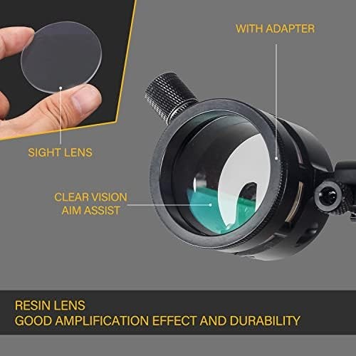 Compound Bow Sight Single or Five Pin with Scope Right Hand