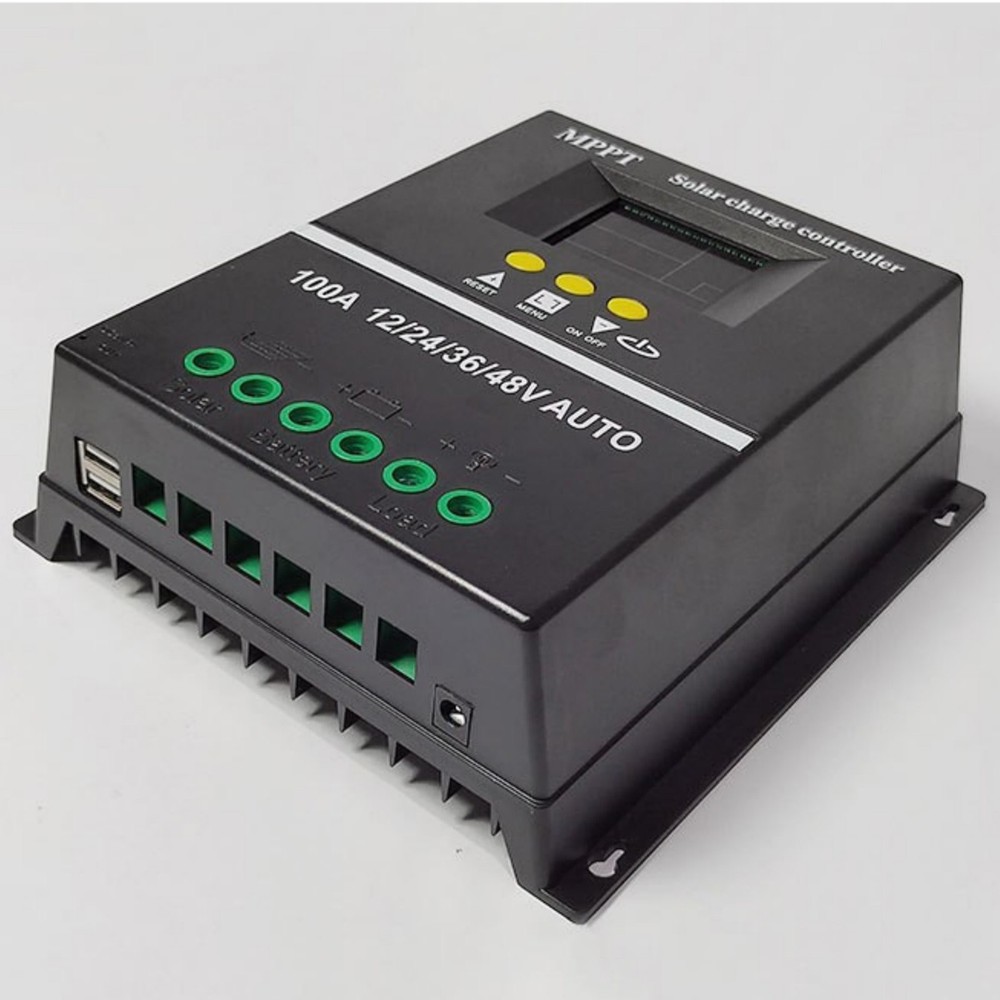 MPPT 100A Solar Charge Controller For 12V 24V 36V 48V PV Battery Regulator