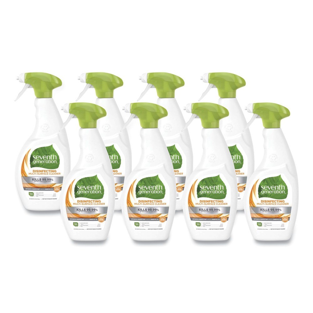 Seventh Generation 22810CT 26 oz. Multi-Surface Cleaner Spray (8/CT) New