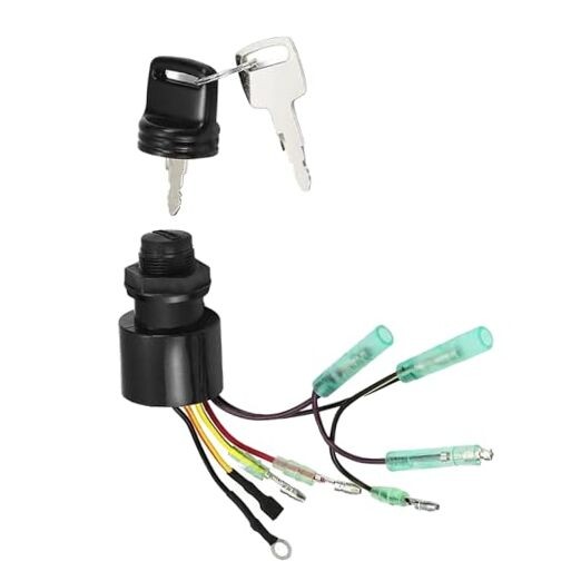 Boat Ignition Switch with Keys for Mercury Mariner Replace Mercury Ignition