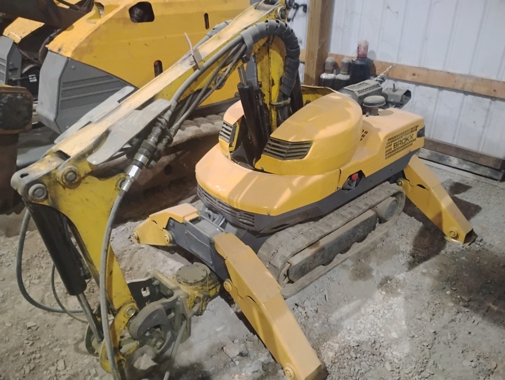 Brokk 120D Mini Robotic Excavator