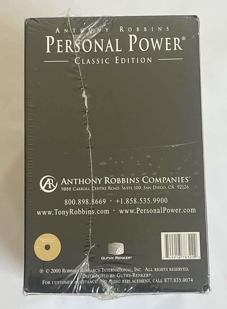 Anthony Robbins Personal Power Classic Edition Program 7-CDs SEALED