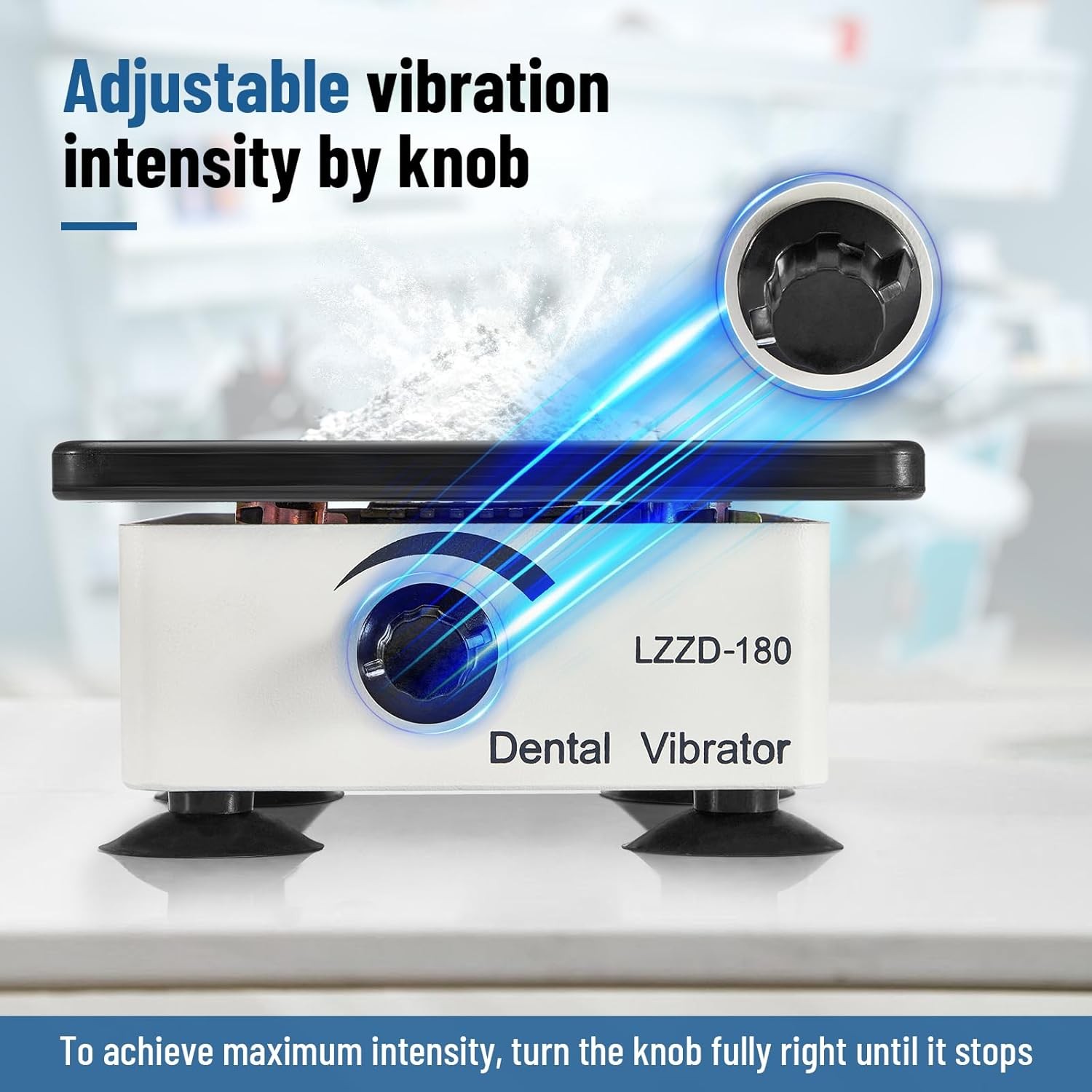 Vortex Mixer Lab Oscillator Vibrator Shaker Vibrating Table 150W for Dental NEW