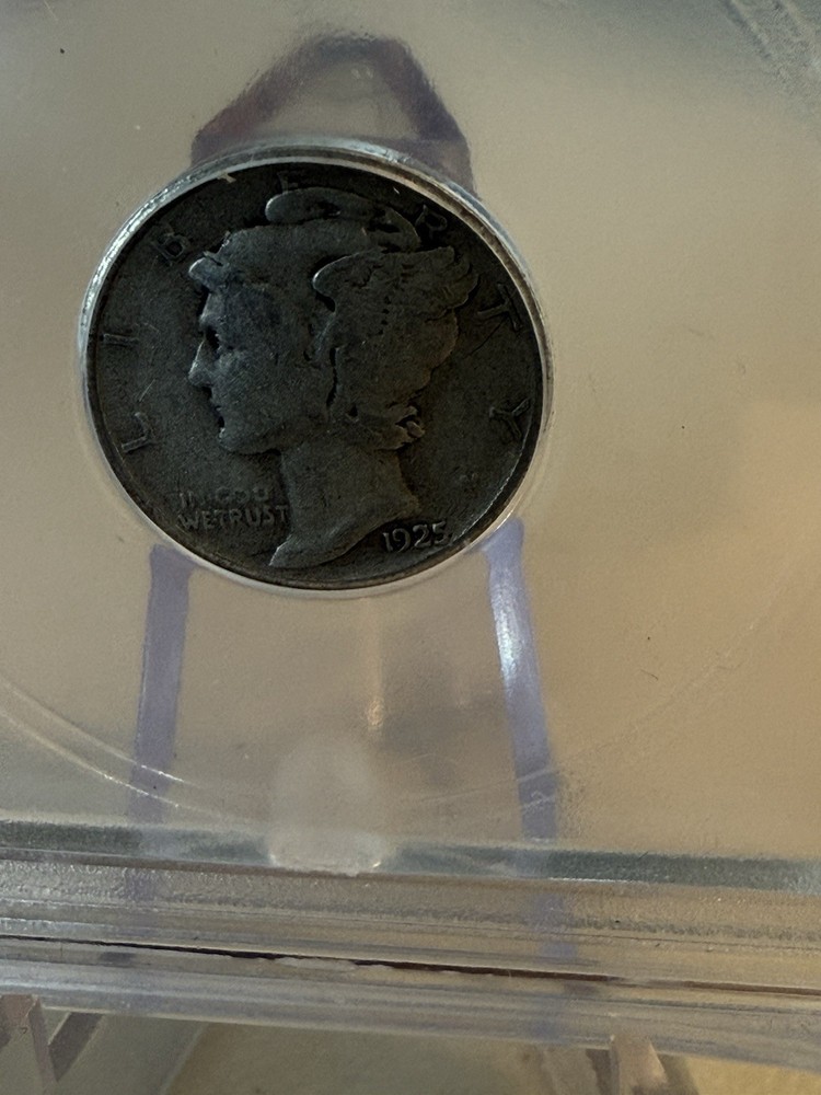 1925-S Mercury Dime Genuine ICG