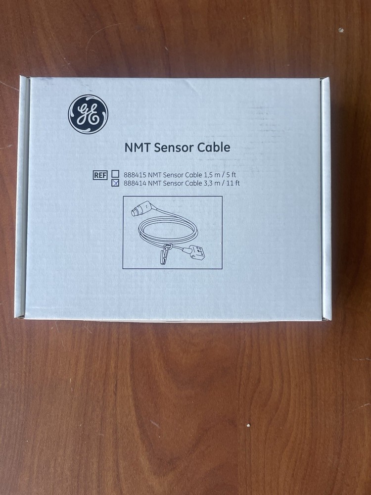 GE 888414 NMT Sensor Cable, 3.3/11ft, New
