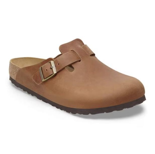 NEW Birkenstock Boston Oiled Leather Clogs | Comfort Cork Footbed | Germany