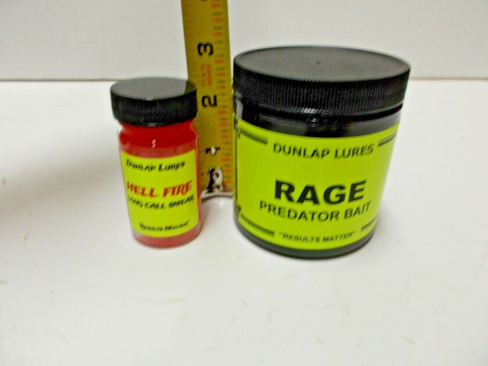 Dunlaps Hellfire and Dunlaps Rage Combo (Trapping Bait Trapping Lure)