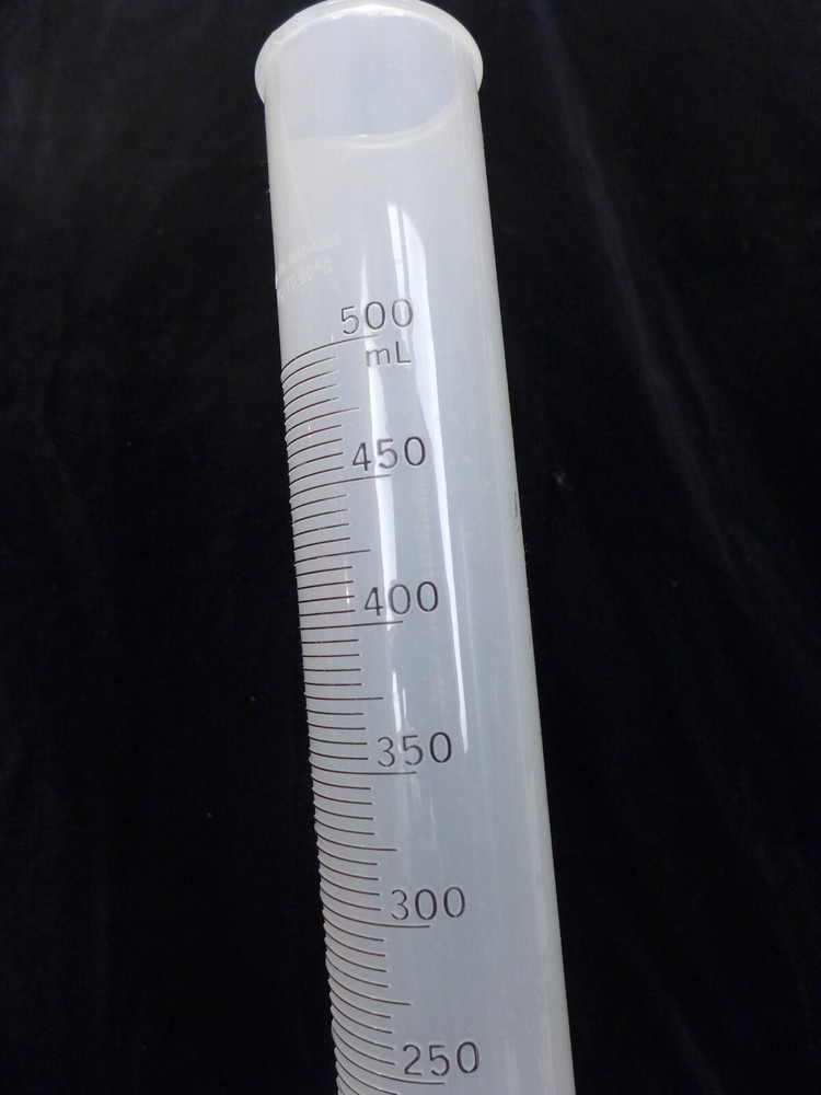 Bundle of 3: NALGENE PP Graduated Cylinders, 500mL 2000mL (x2), 3662 type