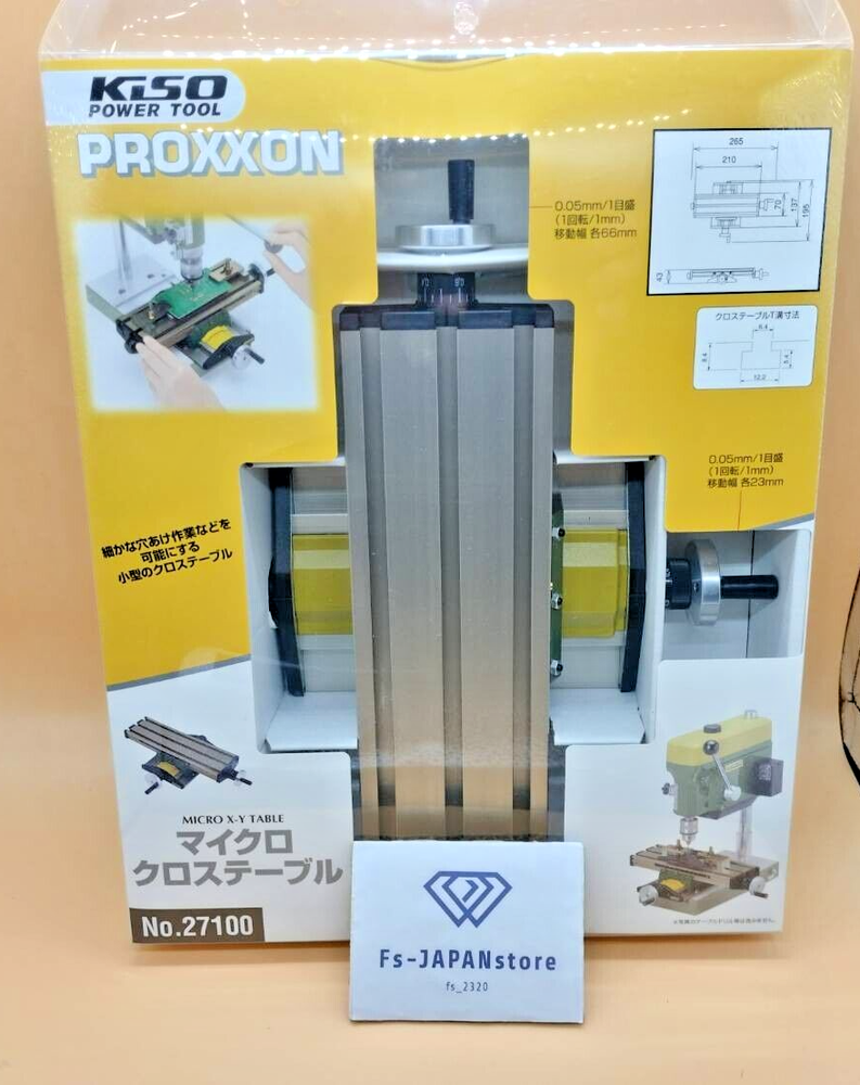 Proxxon 27100 MICRO compound table KT 70 NEW