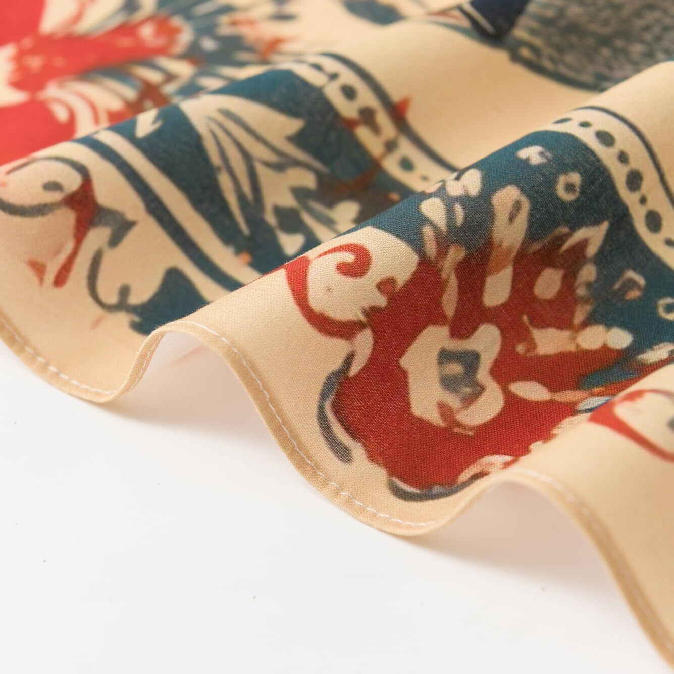 22"X22" Vintage Cowgirl 100% Cotton Bandana Multi-Purpose Headbands