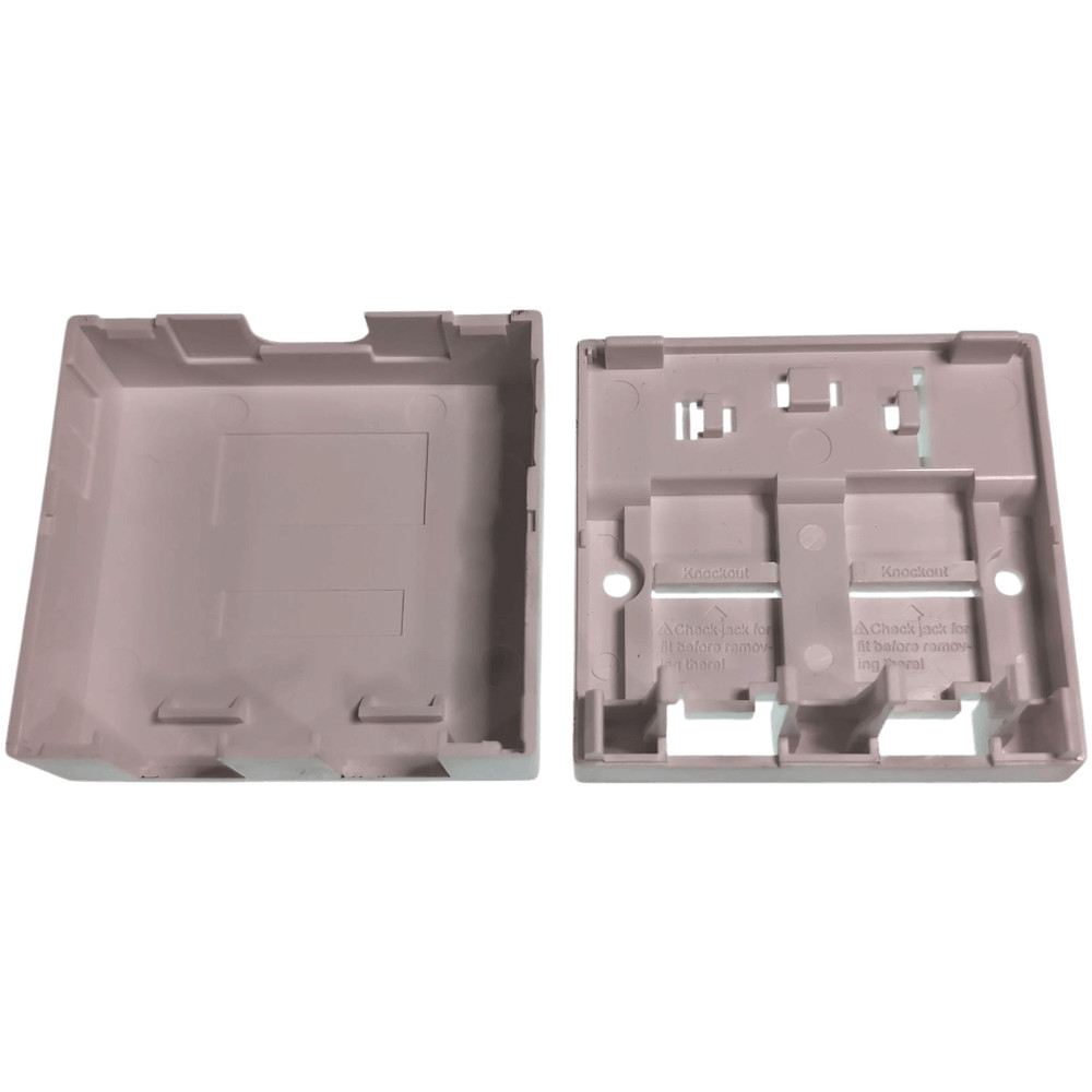 Legrand WP3502-WH 2-Port Surface Mount Box