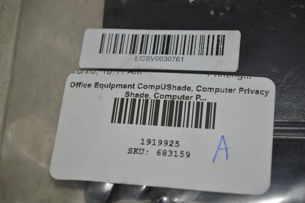 CompUShade Computer Privacy Shade *New Unused*