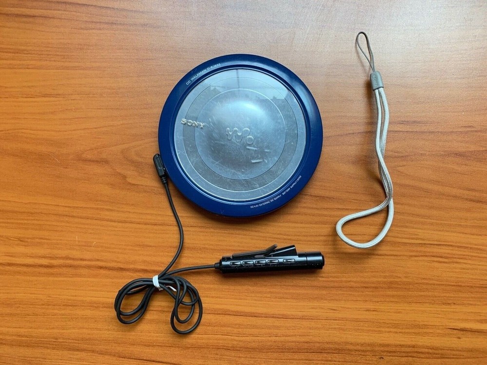 SONY CD Walkman D-EJ855 Blue 57