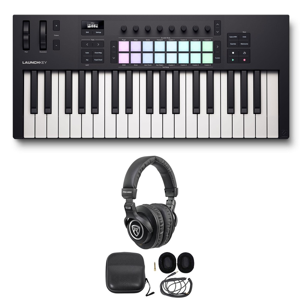 Novation LAUNCHKEY 37 MK4 37-Key USB MIDI Ableton Keyboard Controller+Headphones