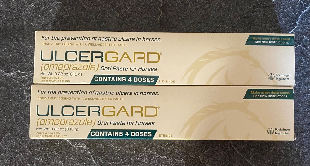Ulcergard Omeprazole paste for horses - 2 boxes