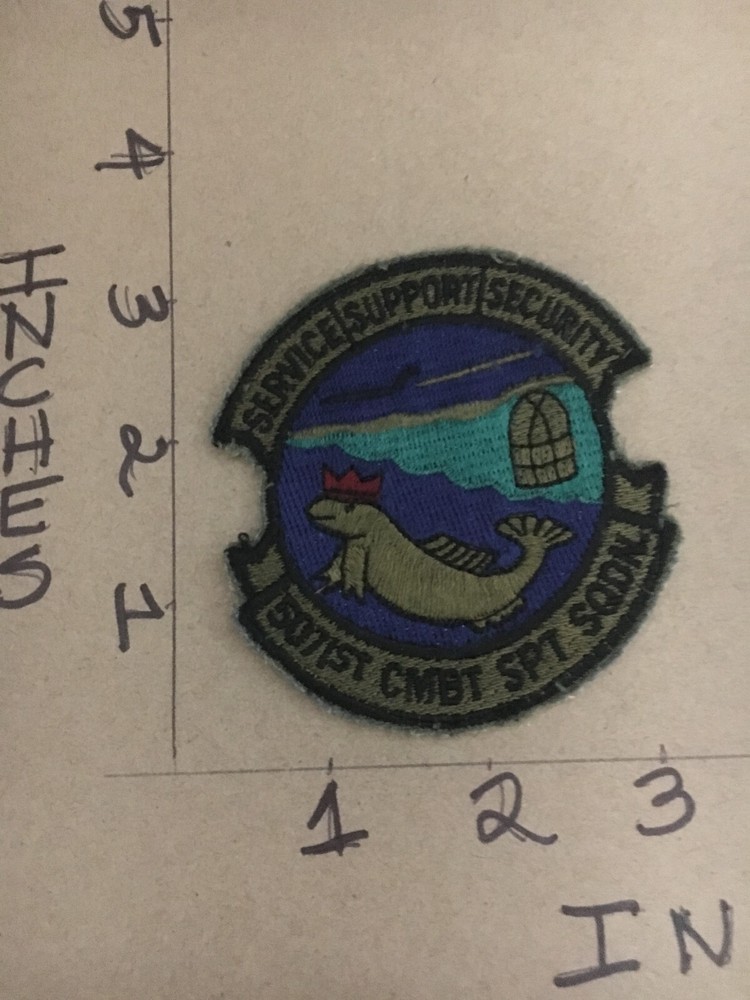 USAF 5071st Combat Support Squadron subdued patch 5/3/25