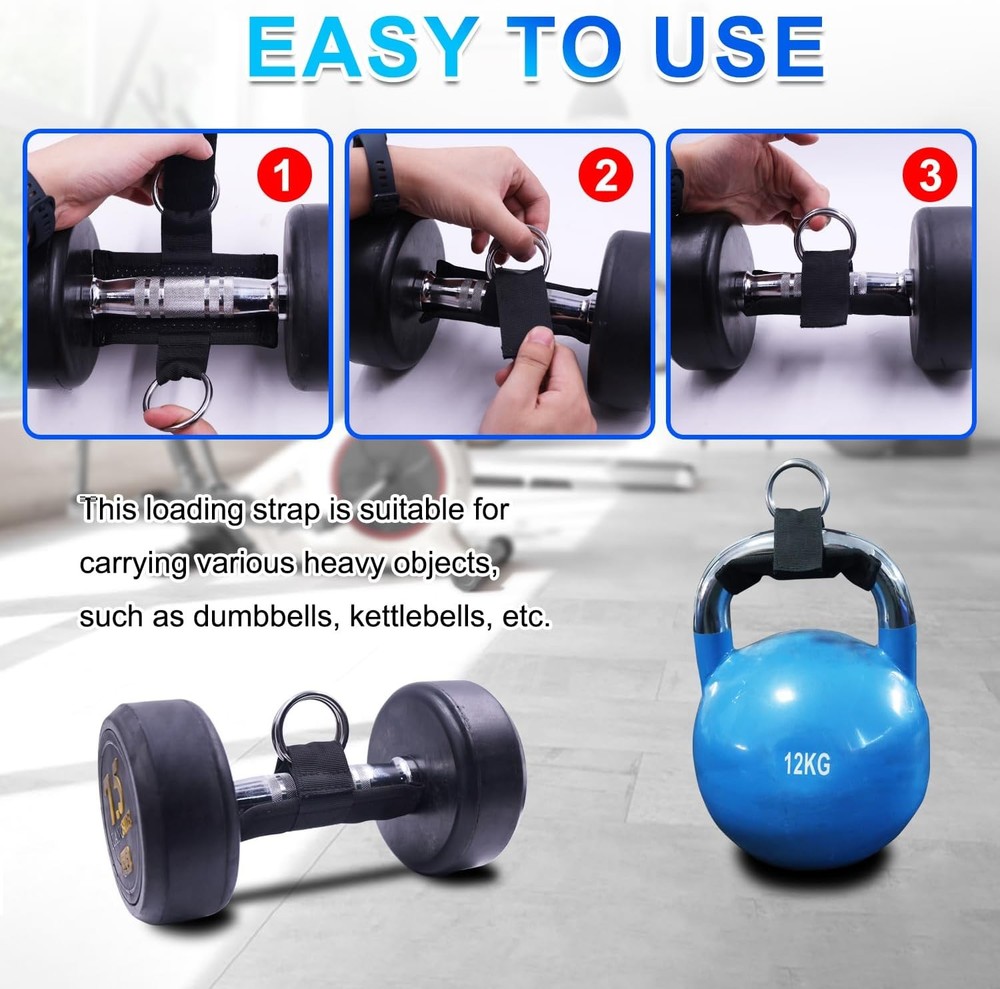 Loading Dumbbells Strap Dip Belt Squat Pull-up,Load Dumbbells Kettlebells on