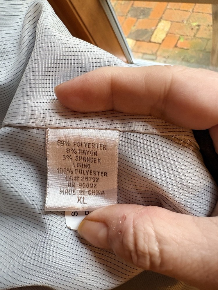 Kenar Classic Gray One Button Blazer Size XL.