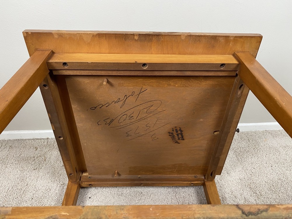 Mid Century Paul McCobb Winchendon Planner Group Side Table Pull Out Shelf 1950s