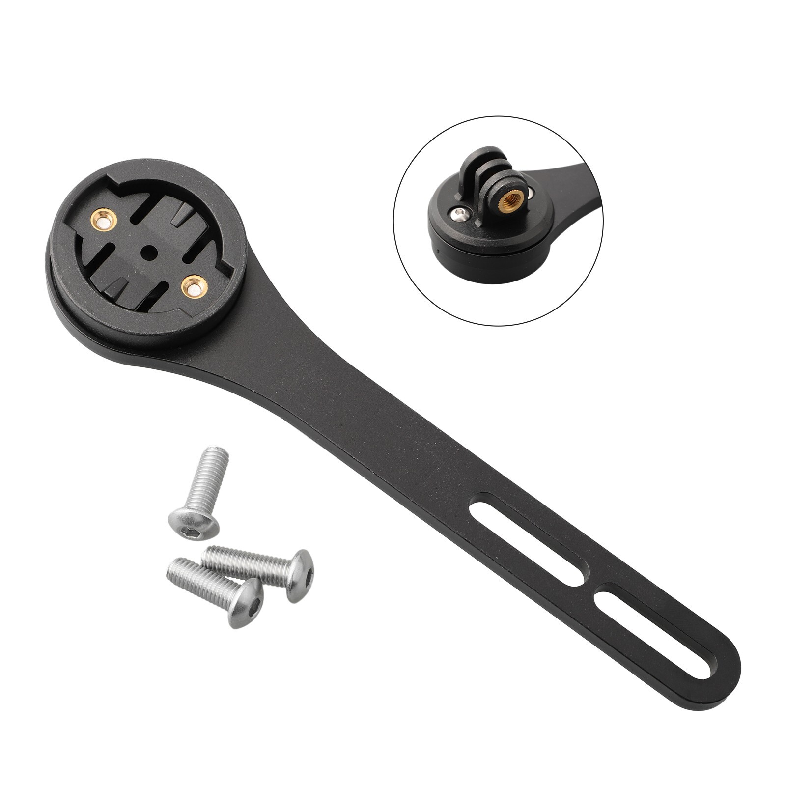 1PCS Carbon Bike Computer Mount Holder for Integrated Handlebar Garmin US Stock