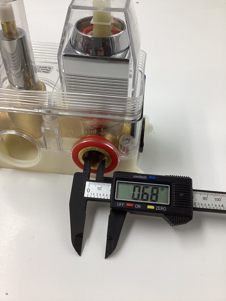 Shower Embedded Box Wall Mount Dual Function Hot & Cold Valve Control