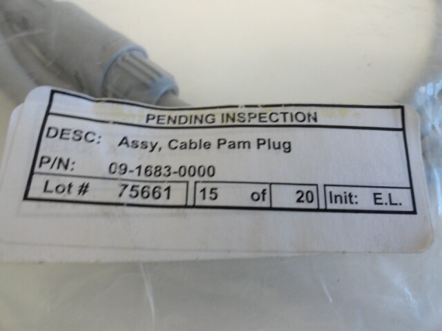 PP2: Assembly Cable Pam Plug 09-1683-0000