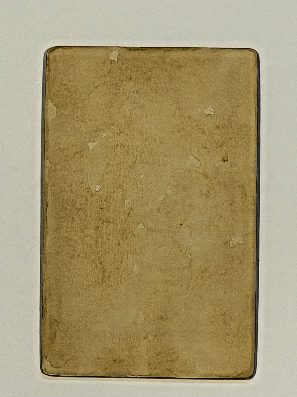 Vintage Native American Indian Cabinet Card; Fort Sill;