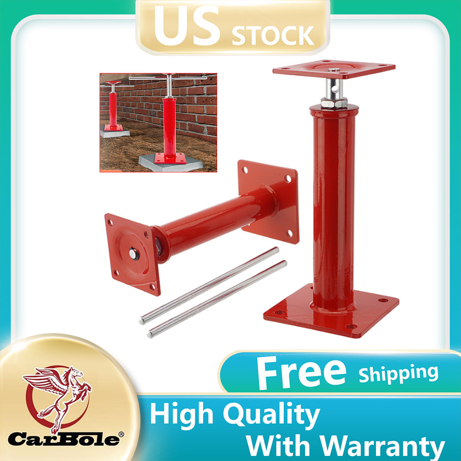 2X Floor Leveling Lift Post Sagging Beam Jack Column Support House Remodel Tools