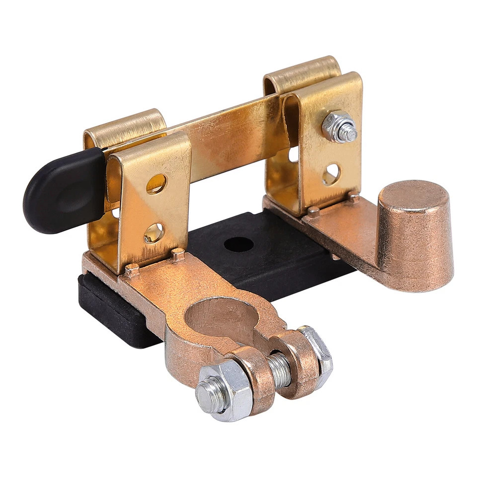 Top Post Battery Disconnect Knife Blade Switch Heavy Duty Car Shut Off 12/24v US