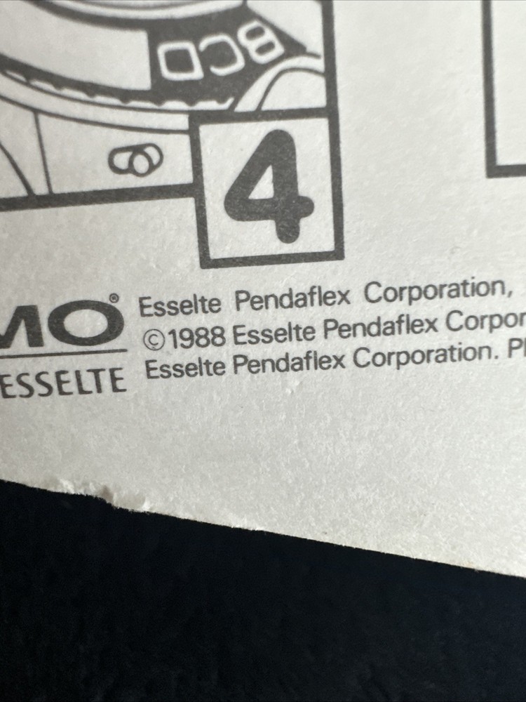 Vintage Dymo Labelmaker I.D. 1988 White NEW OLD SCHOOL ‼️