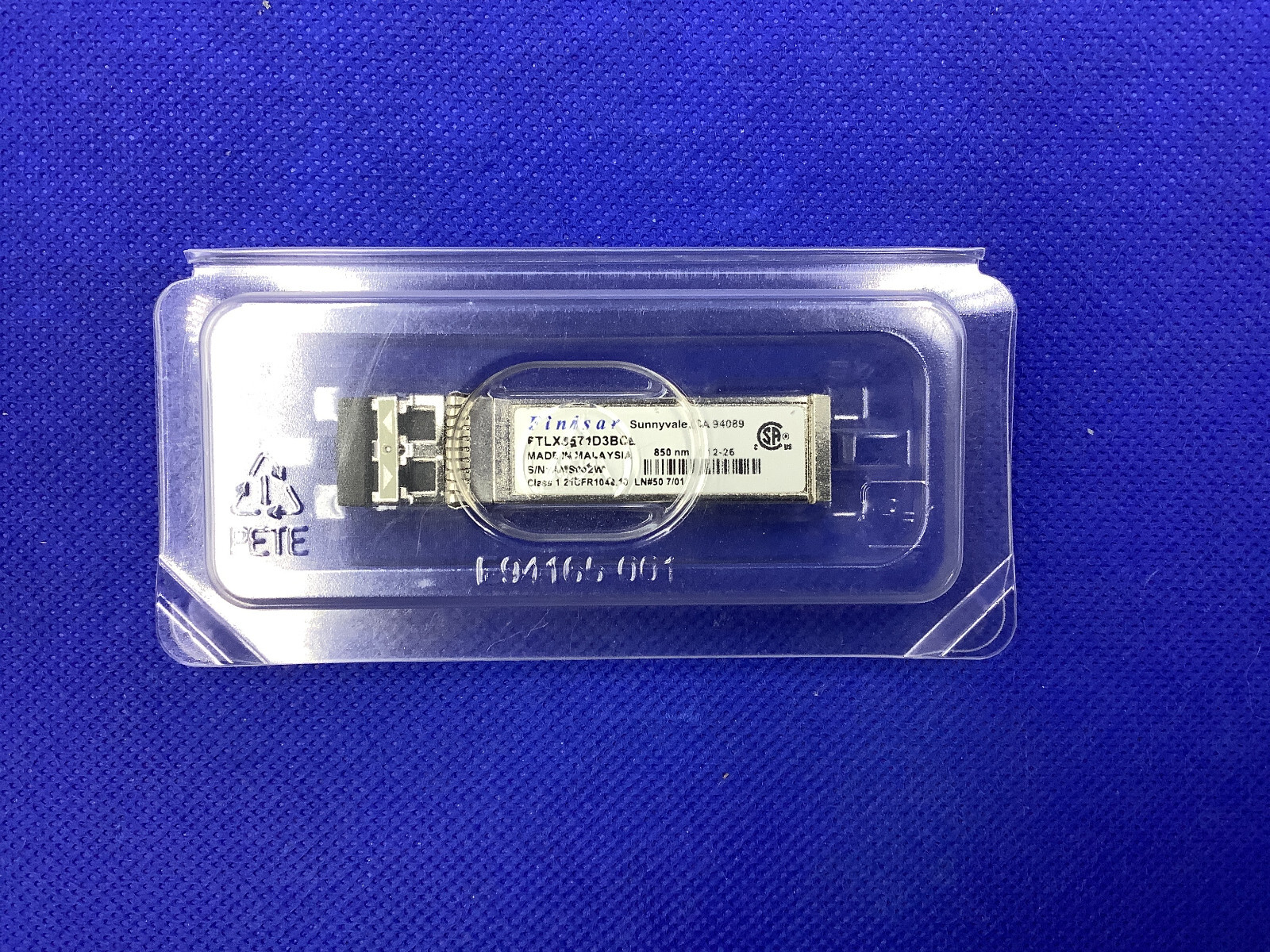 Finisar FTLX8571D3BCL SFP+SR/SW 10Gb/s 850nm Multimode SFP+ Transceiver