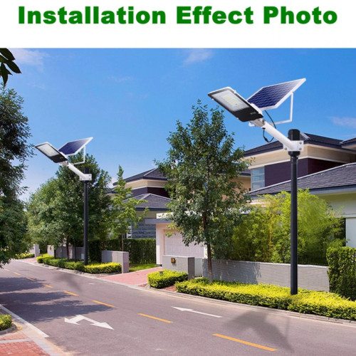 200W LED Street Light with Remote Control and Solar Panel